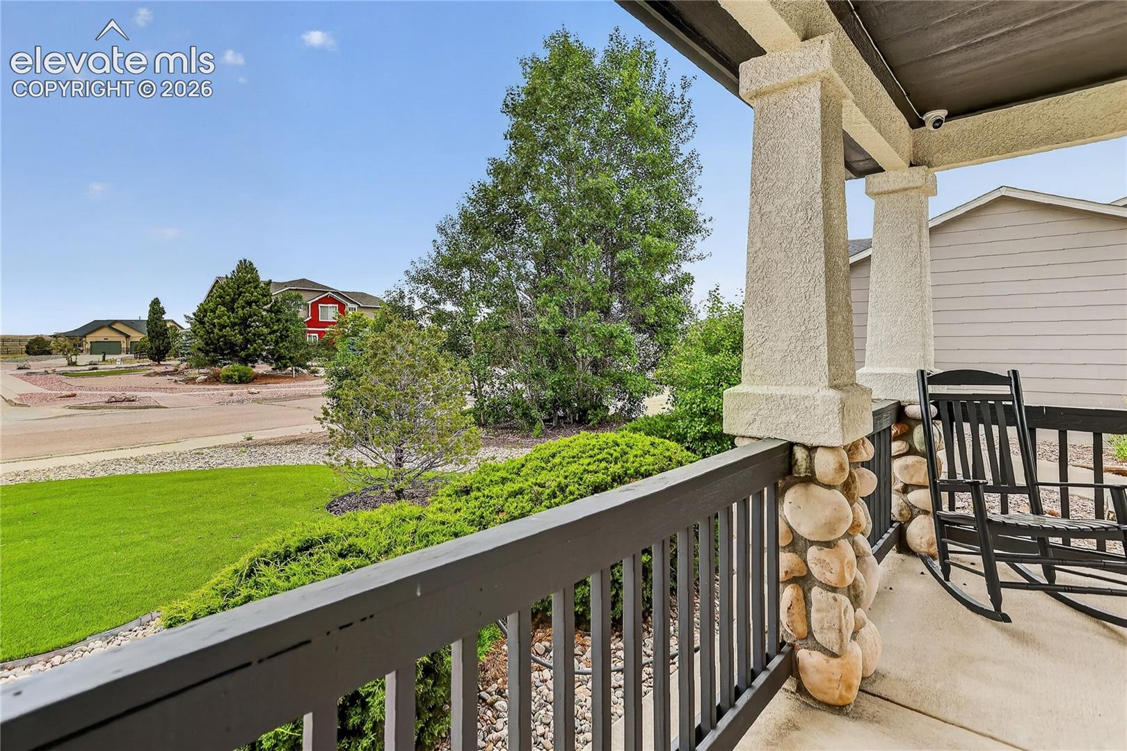 11662 Rio Secco Road Peyton, CO 80831 - Photo 2 of 29 Spacious, covered front porch