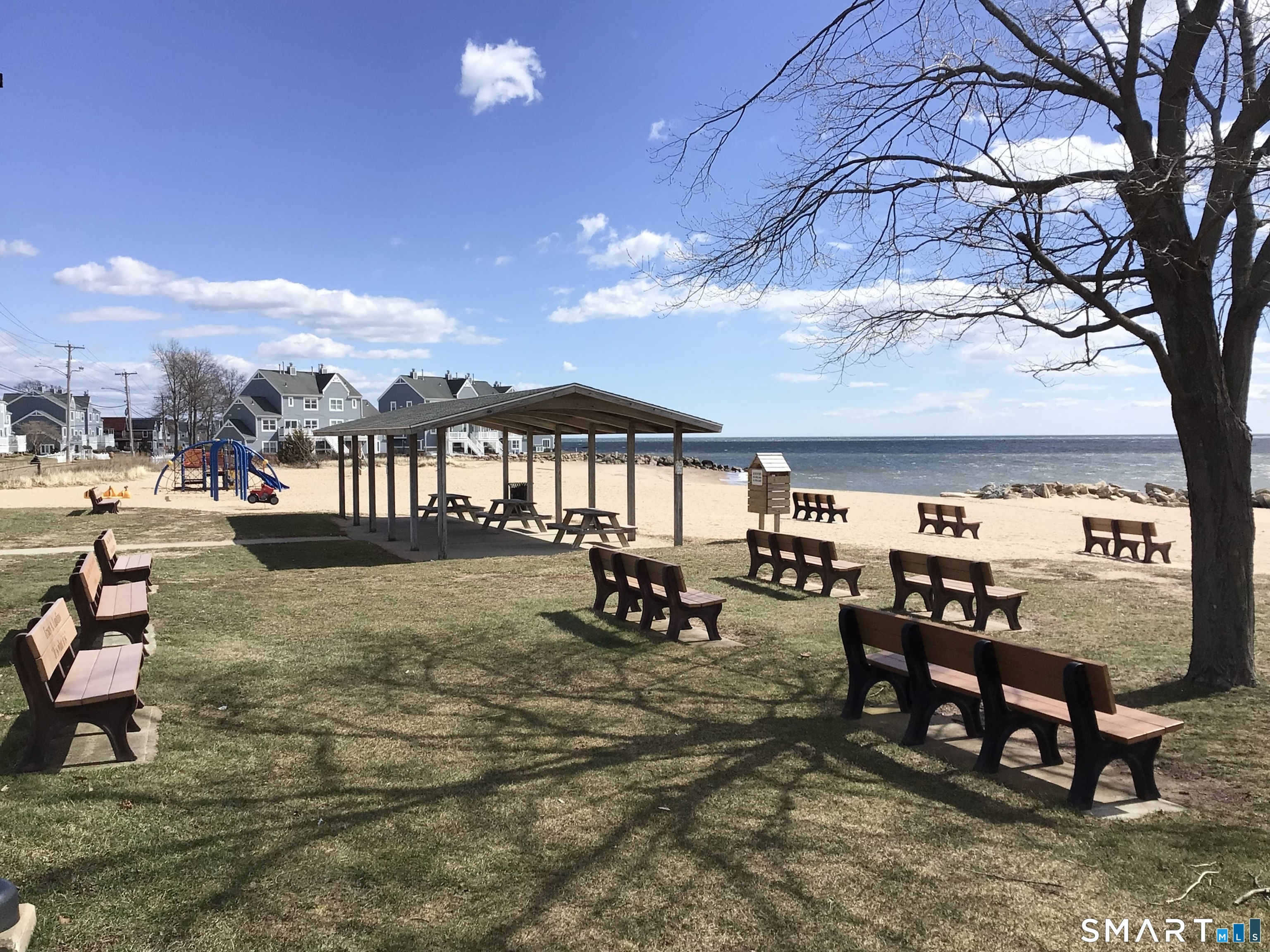 330 Short Beach Road, Unit G12 East Haven, CT 06512 - Photo 18 of 22 a view of a swimming pool with outdoor seating