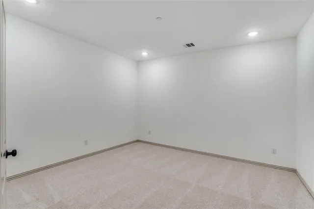 a view of empty room