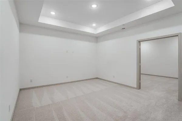 a view of empty room