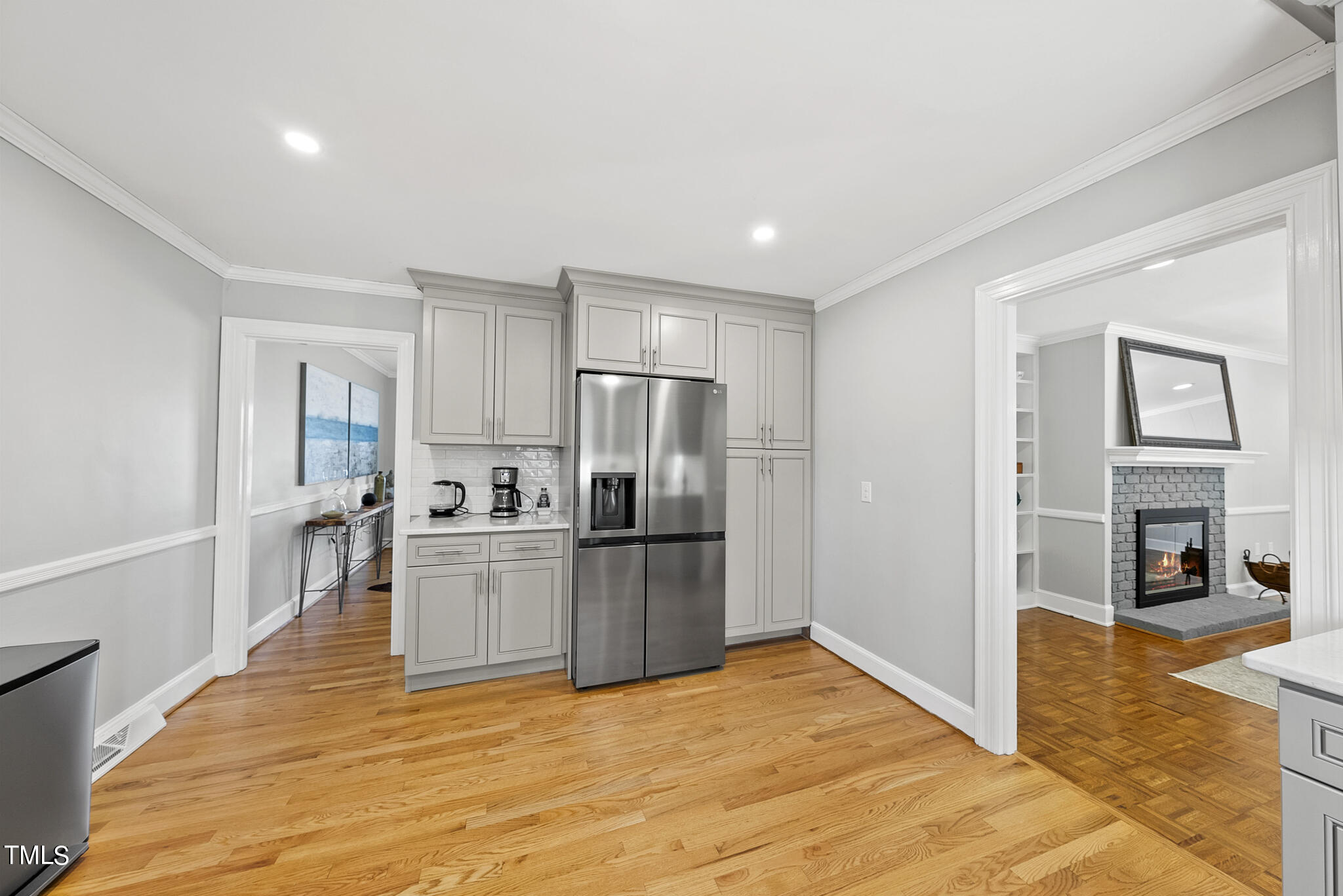 410 Goodwin Road Durham, NC 27712 - Photo 12 of 31 a kitchen with stainless steel appliances granite countertop a refrigerator and a stove top oven