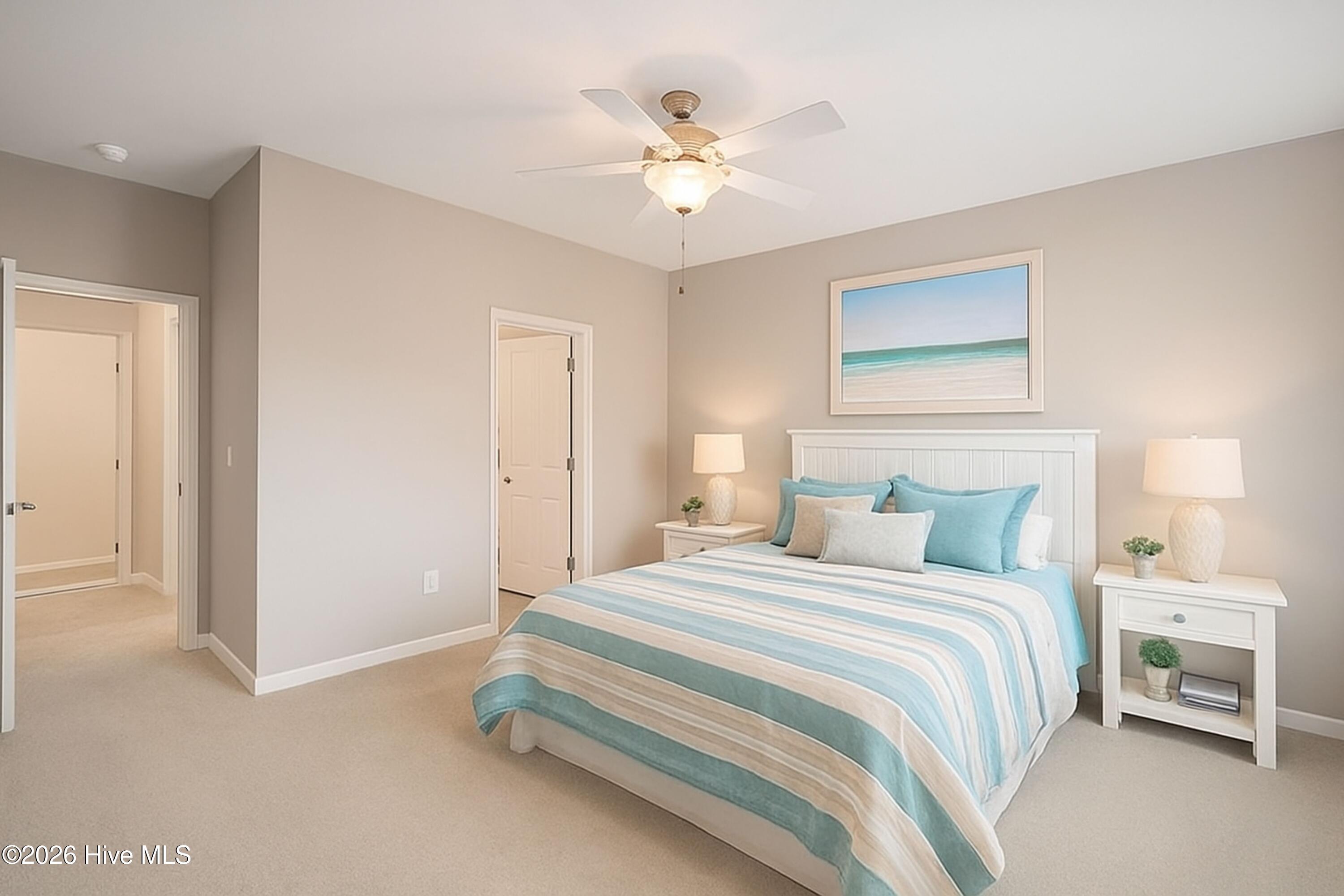 693 Privit Court Northwest Calabash, NC 28467 - Photo 6 of 42 Owner's Suite Virtually Staged