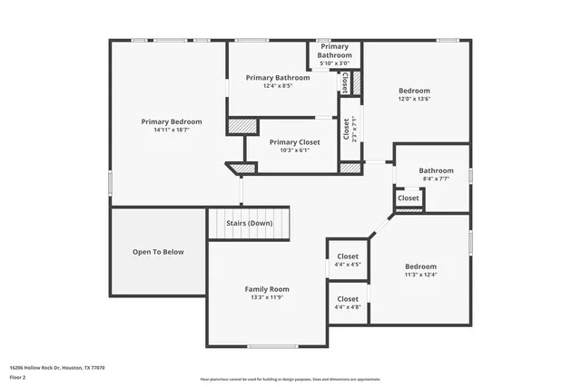 $2,300 | 16206 Hollow Rock Drive, Houston, TX 77070