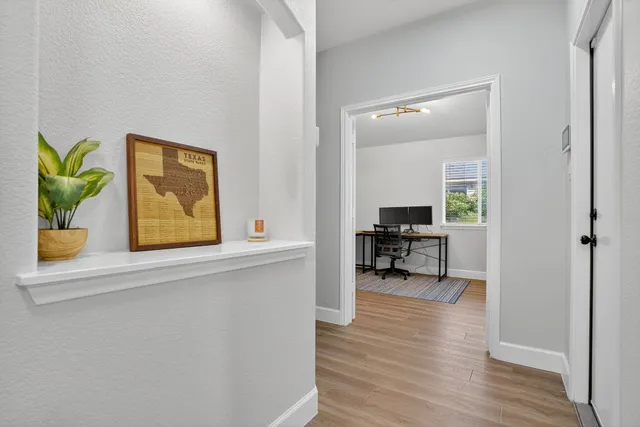 a view of living room and dining room