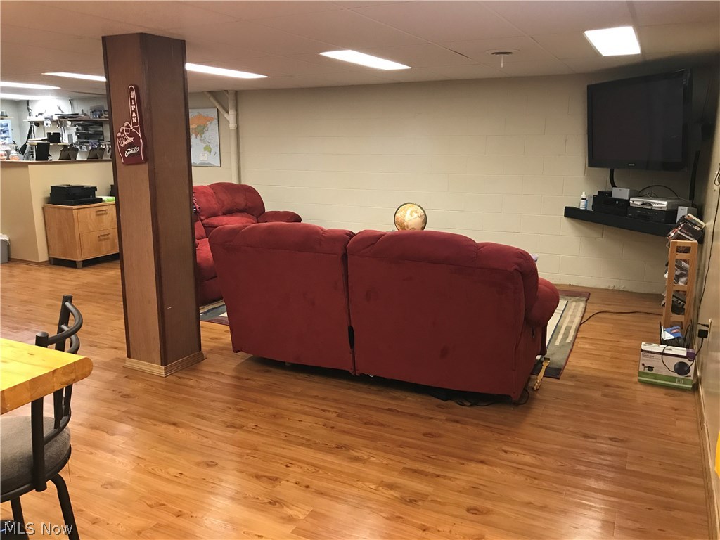 15618 Trinter Road Vermilion, OH 44089 - Photo 26 of 29 Lower Level - recreation room (TV included)