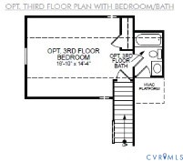1750 Mountain Road Glen Allen, VA 23060 - Photo 29 of 29 Third story bedroom with full ensuite bath selecte