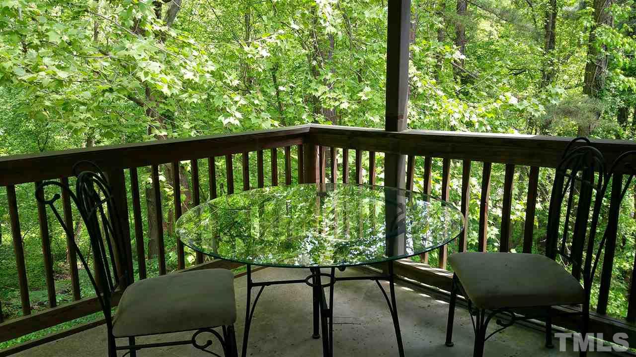 a view of a chairs in balcony