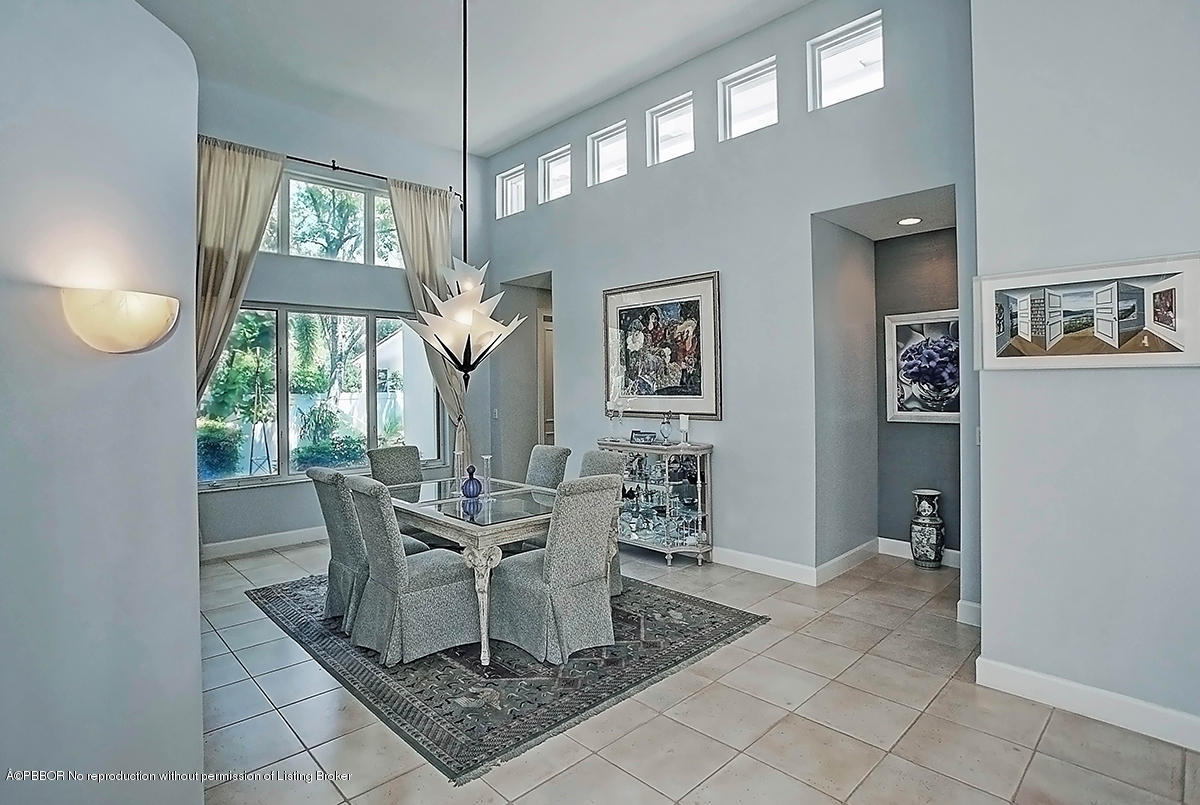 2570 Hampton Bridge Road Delray Beach, FL 33445 - Photo 13 of 40 a dining room with furniture and window