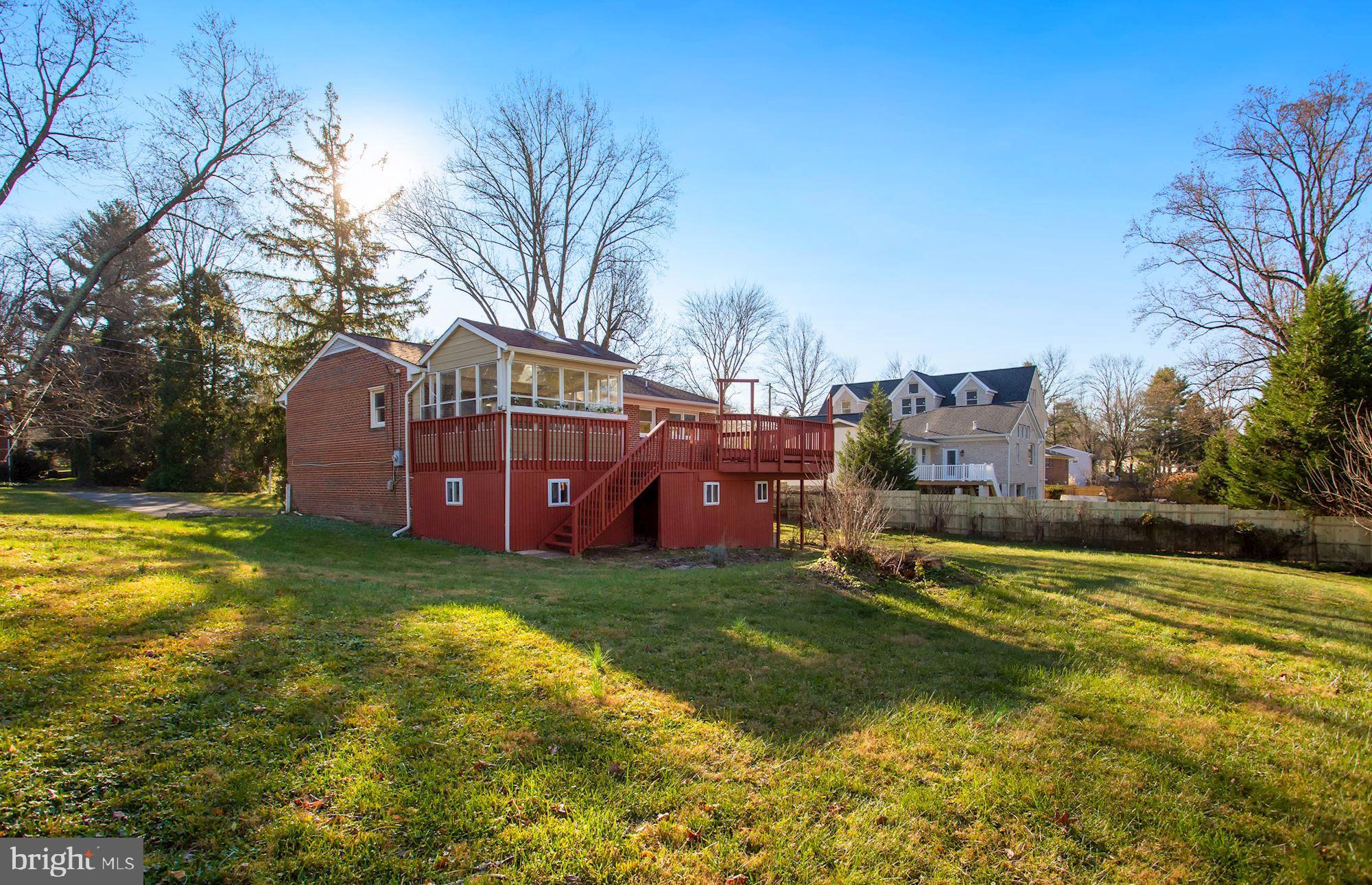2032 Greenwich Street Falls Church, VA 22043 - Photo 24 of 26 a view of a house with a big yard