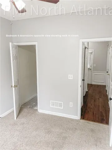 a view of a small space