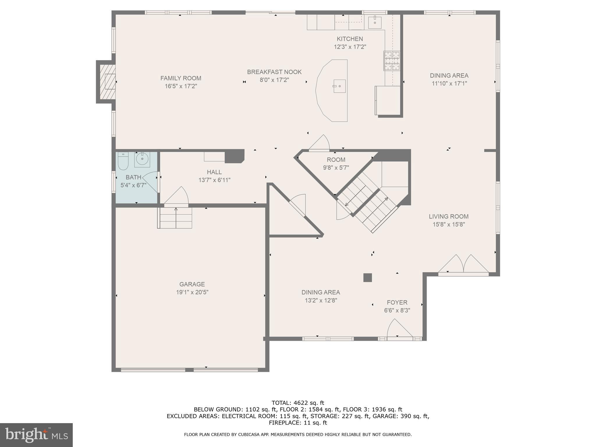 3308 Shopo Road Baltimore, MD 21208 - Photo 103 of 106 Upper-Level Floor Plan