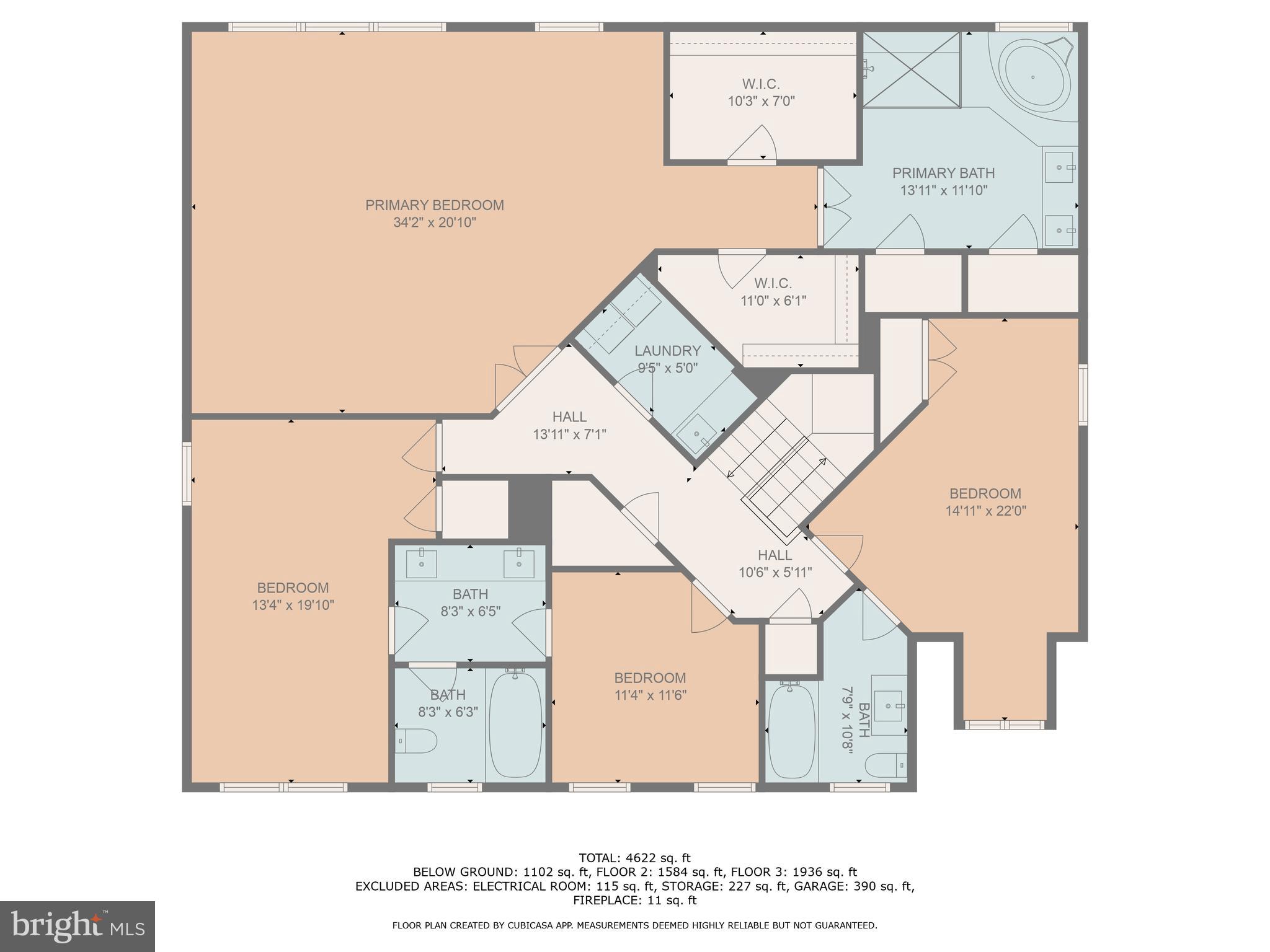 3308 Shopo Road Baltimore, MD 21208 - Photo 104 of 106 Main Level Floor Plan