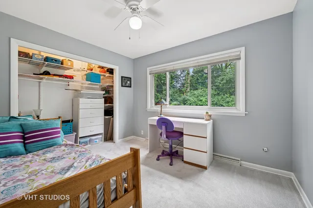 a room with furniture and window