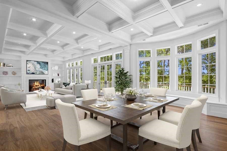 160 Peppercorn Lane Barnstable, MA 02635 - Photo 6 of 11 a view of a dining room with furniture window and wooden floor