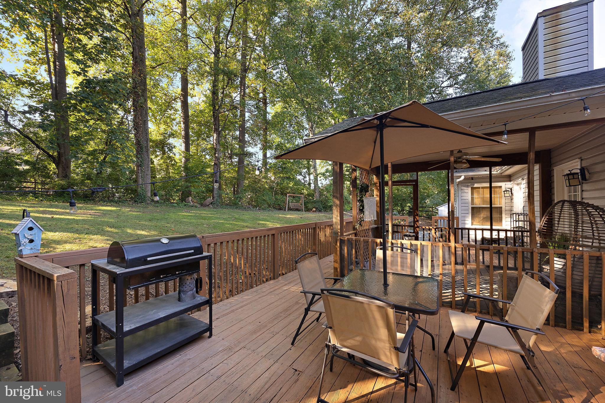 40 Arizona State Drive Newark, DE 19713 - Photo 42 of 50 Serene deck retreat amidst lush greenery.