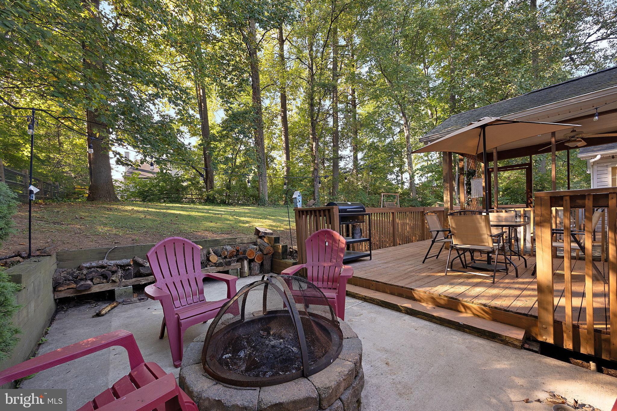 40 Arizona State Drive Newark, DE 19713 - Photo 43 of 50 Serene backyard retreat with fire pit.