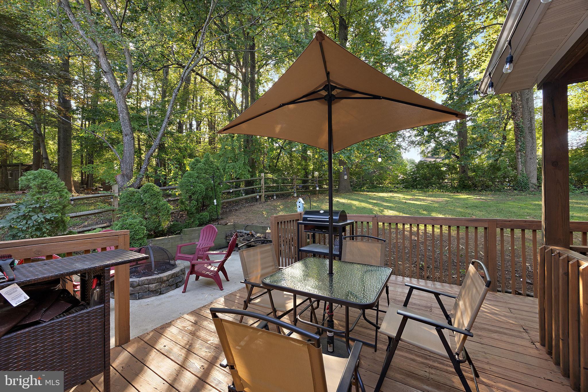 40 Arizona State Drive Newark, DE 19713 - Photo 44 of 50 Serene outdoor retreat with shaded seating.