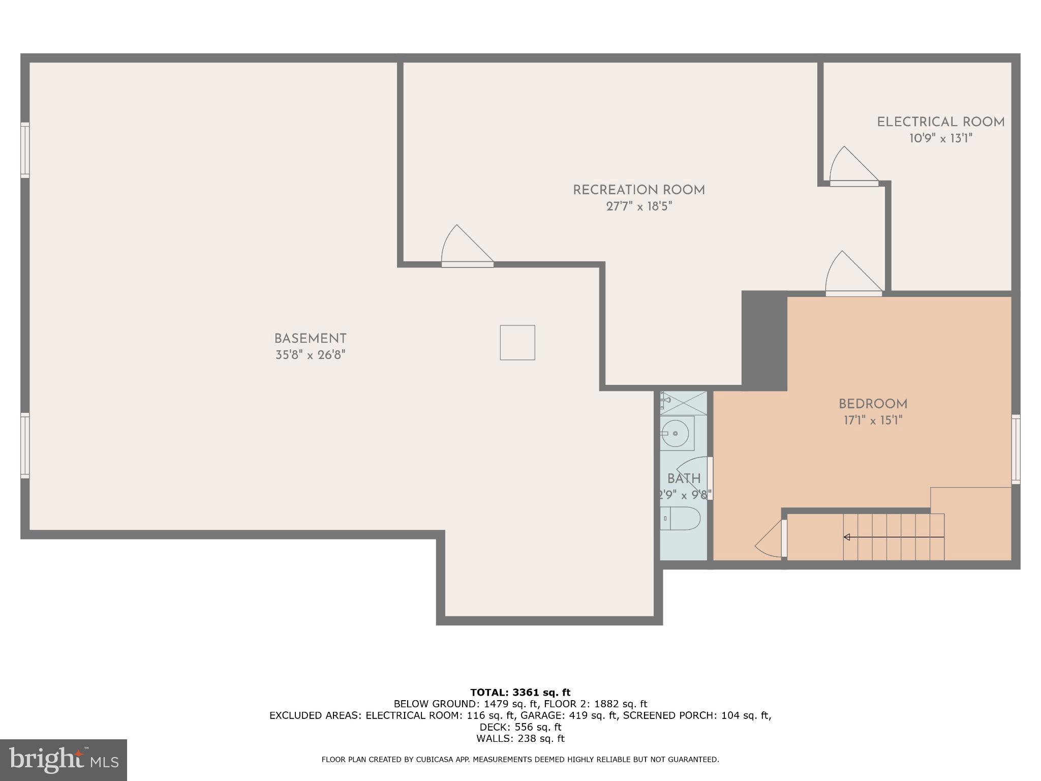 40 Arizona State Drive Newark, DE 19713 - Photo 48 of 50 Spacious basement layout with versatile rooms.