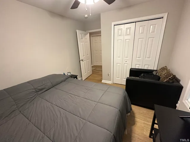 a view of a living room and hardwood floor