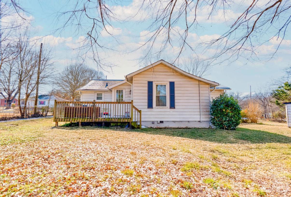 403 Whitener Street Shelby, NC 28152 - Photo 29 of 29 a view of a house with a yard covered with snow