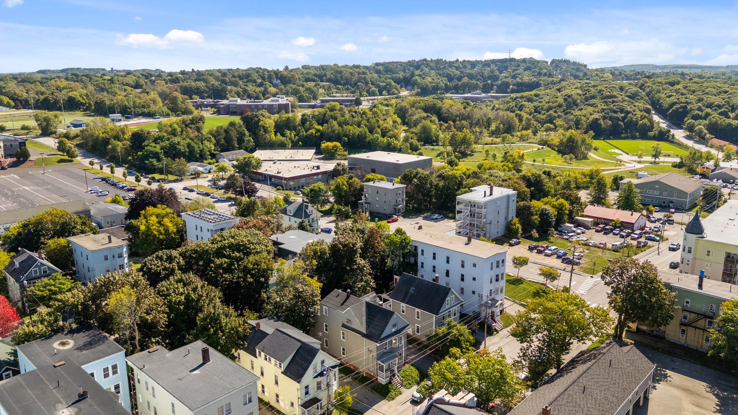 174 Bartlett Street Lewiston, ME 04240 - Photo 42 of 50 174 bartlett st, lewiston drone-05
