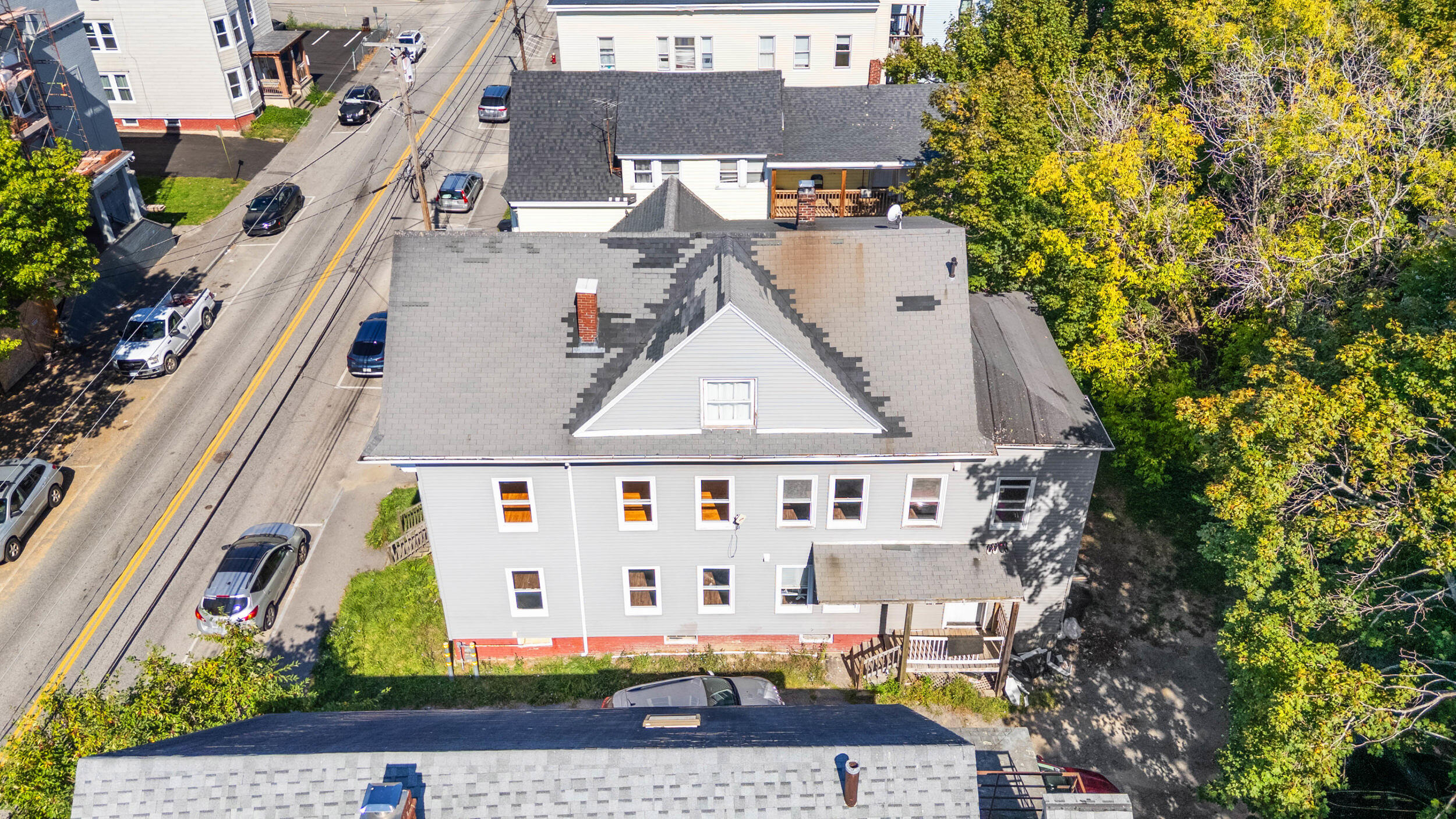 174 Bartlett Street Lewiston, ME 04240 - Photo 47 of 50 174 bartlett st, lewiston drone-10