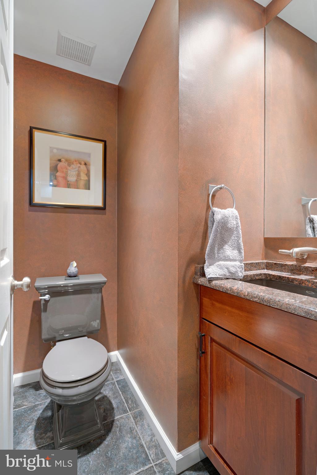 232 Church Road, Unit 3B Ardmore, PA 19003 - Photo 6 of 18 a bathroom with a toilet and a sink