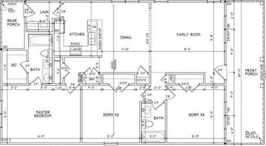 172 East Jackson Street Coats, NC 27521 - Photo 22 of 22 Bungalow Floorplan nomea