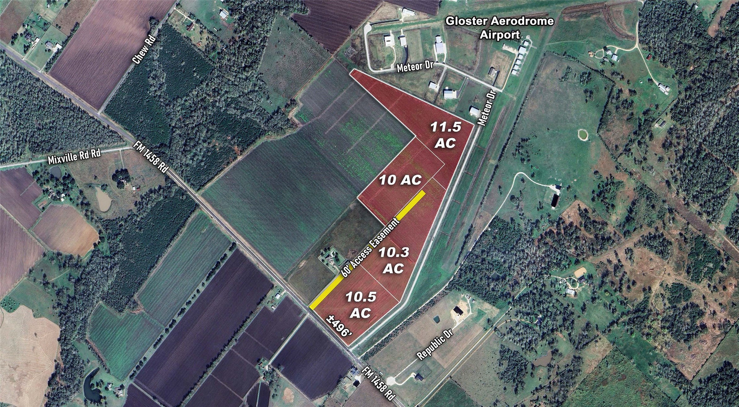 0 Fm 1458 Sealy, TX 77474 - Photo 1 of 6 an aerial view of a house