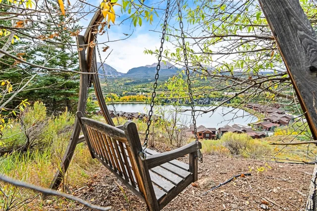 a view of a city from a balcony