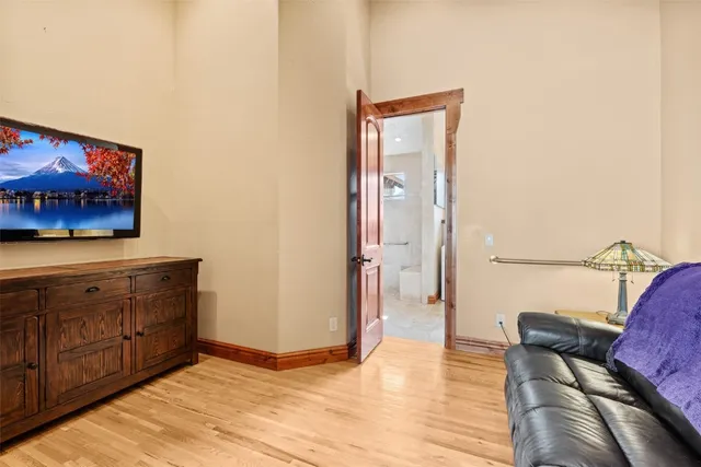 a view of front door