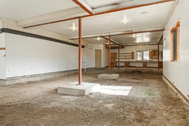 a view of a city from a balcony