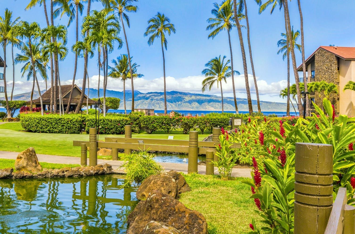 3543 Lower Honoapiilani Road, Unit H201 Lahaina, HI 96761 - Photo 28 of 31 a view of swimming pool with a table and chairs