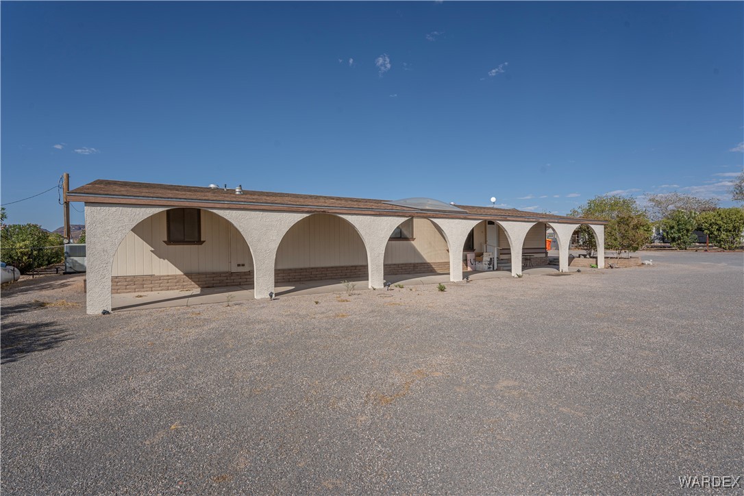 Front of Structure