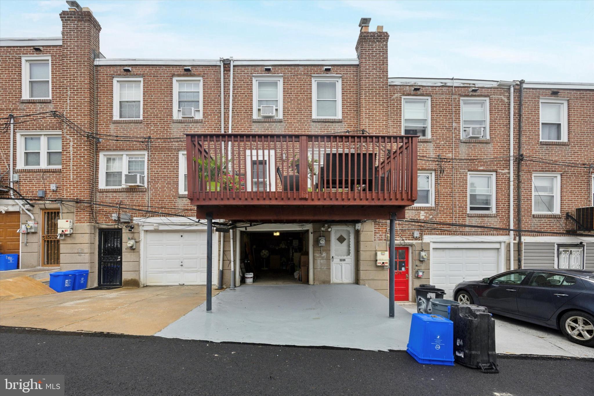 7326 Brookhaven Road Philadelphia, PA 19151 - Photo 16 of 16 Rear Of Property & Garage