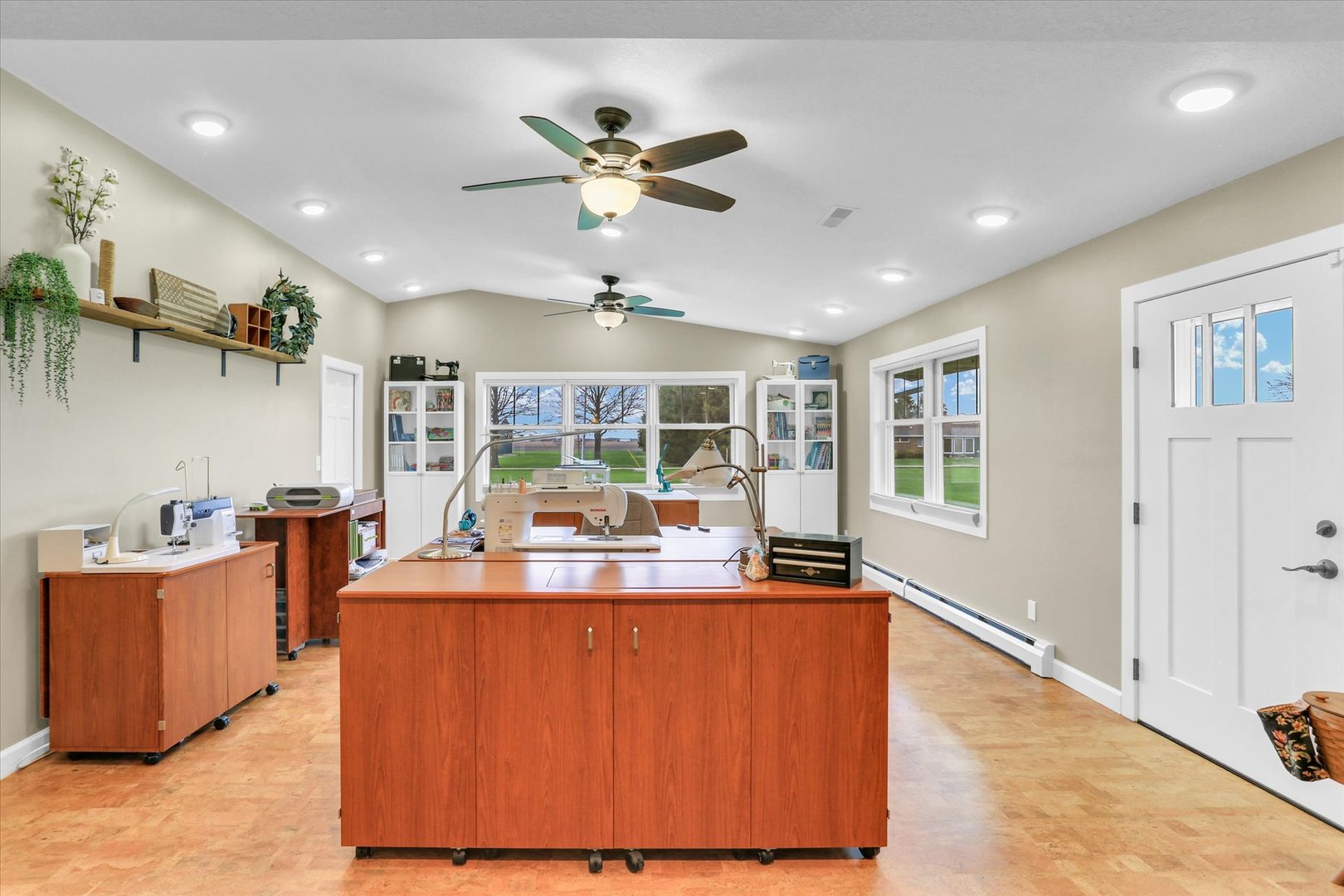 106 Cherry Drive Fithian, IL 61844 - Photo 9 of 39 a large kitchen with stainless steel appliances granite countertop a sink and a refrigerator