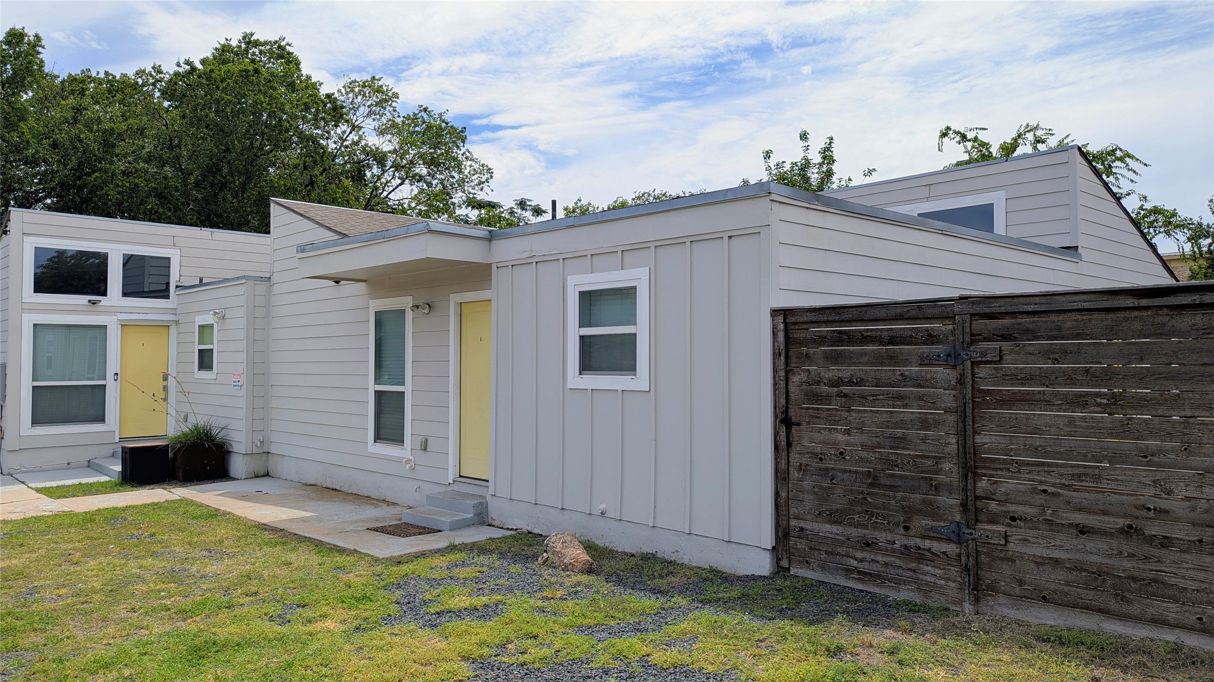 4505 Teri Road, Unit A Austin, TX 78744 - Photo 1 of 23 Clean lines and light siding create a fresh, inviting facade.