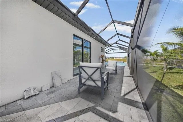 a view of sitting area in balcony