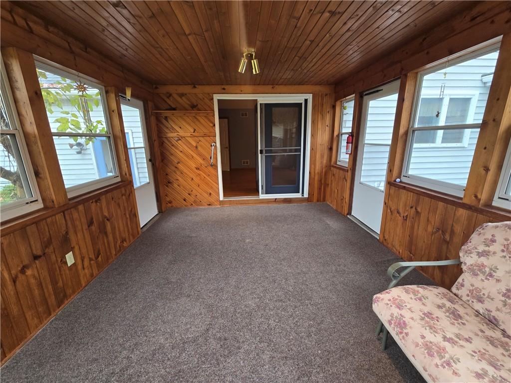 205 Hamburg Road Greenville, PA 16125 - Photo 14 of 39 a view of an entryway with wooden floor and door