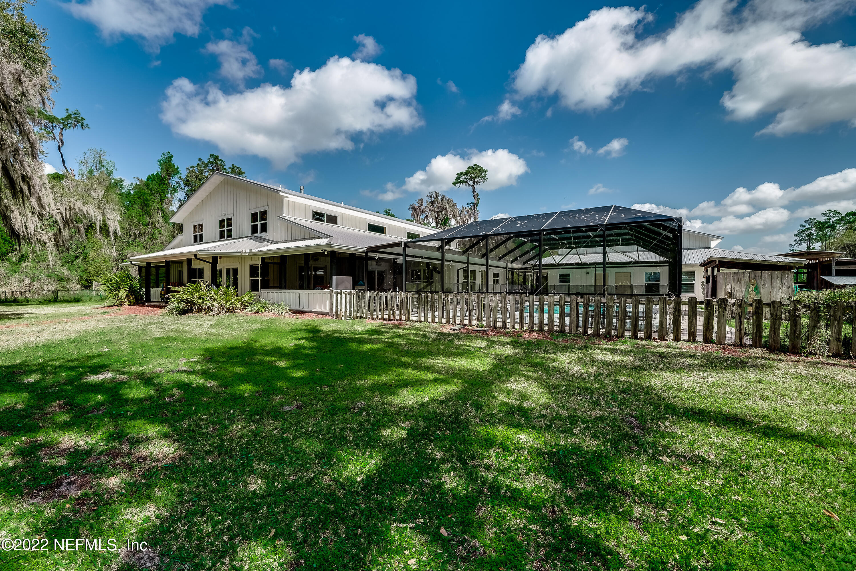 541 Federal Point Road East Palatka, FL 32131 - Photo 49 of 75 a view of a house with yard and sitting area