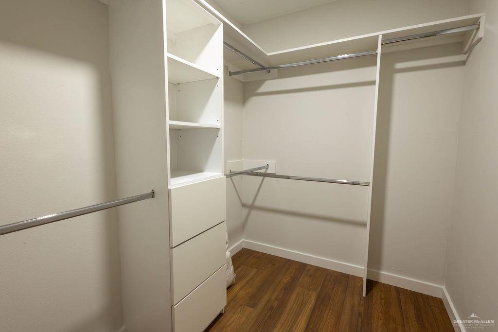 2209 Corales Street Mission, TX 78573 - Photo 19 of 30 a view of an empty walk in closet