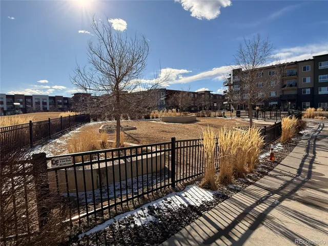 a view of a patio with swimming pool