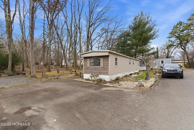 a view of a house with a patio