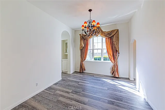 wooden floor in an empty room