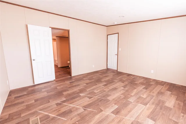 a view of empty room