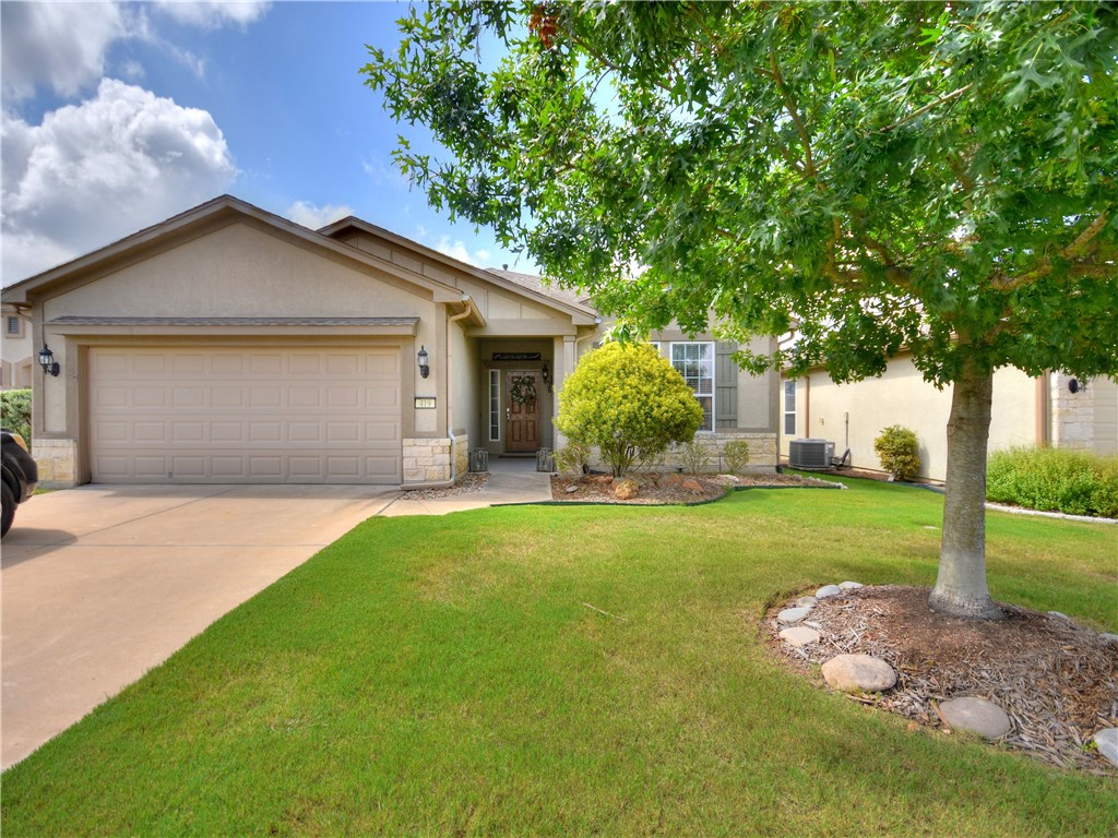 419 Fort Griffin Trail Georgetown, TX 78633 - Photo 1 of 1 a front view of house with yard and green space