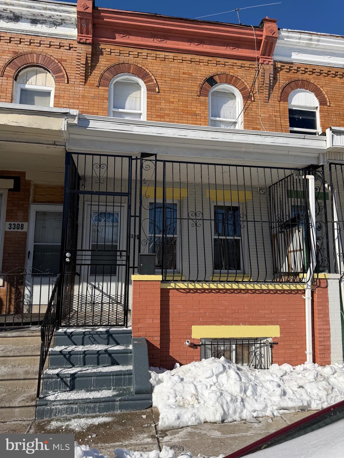 a view of a building with stairs