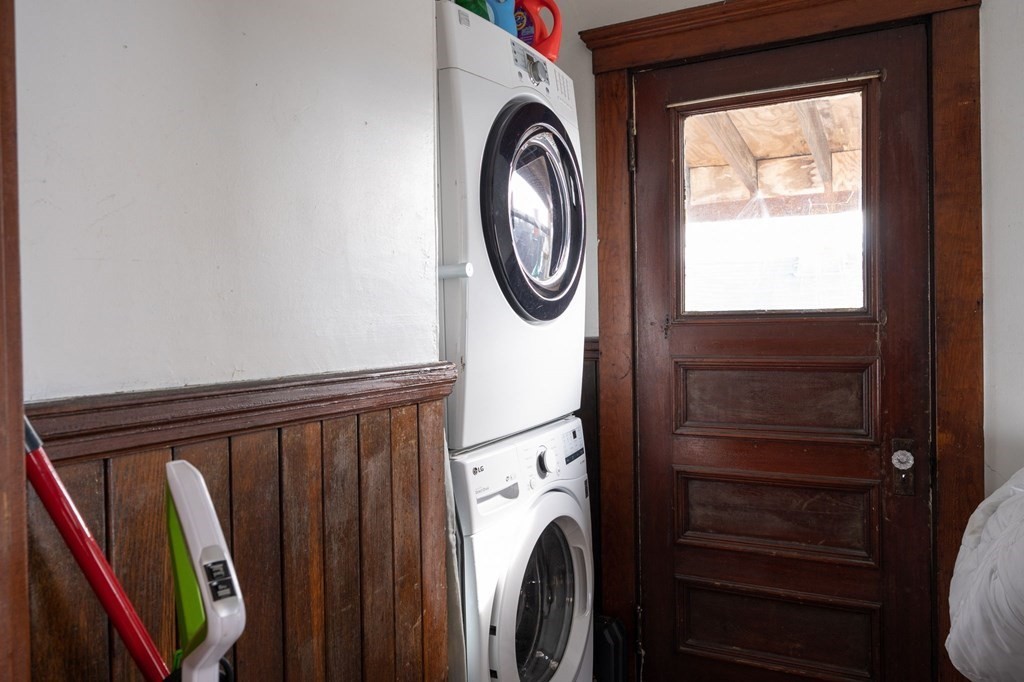 6 Edwin Street Brookline, MA 02445 - Photo 28 of 33 a utility room with dryer and washer