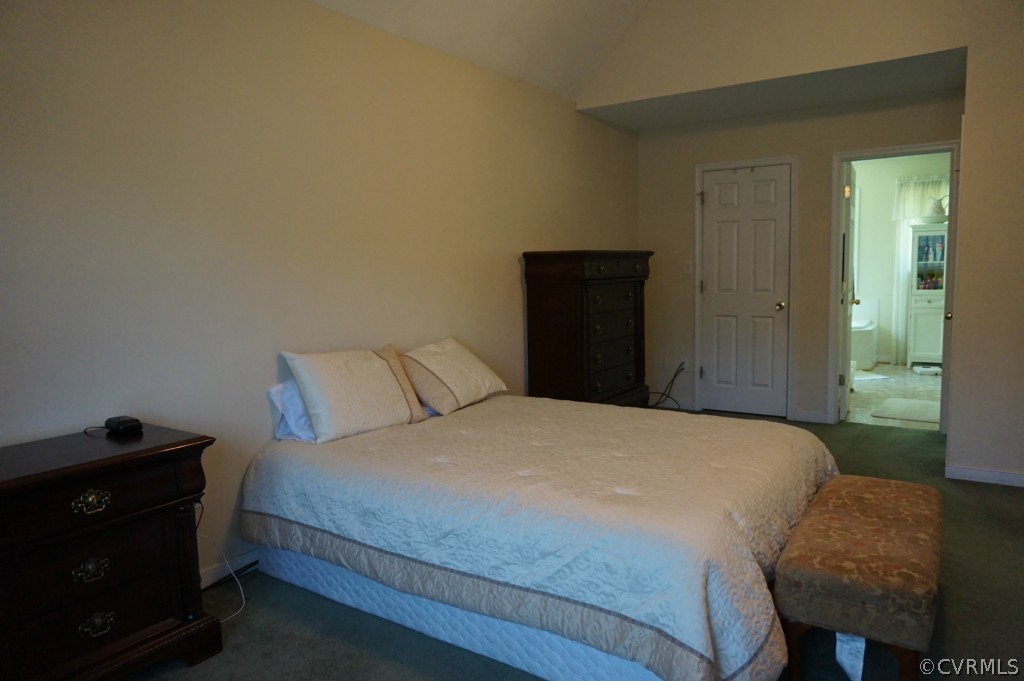 5520 Takach Road Prince George, VA 23875 - Photo 17 of 24 a bedroom with a bed and a tv on dresser
