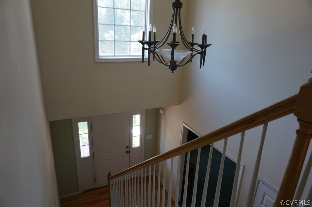 5520 Takach Road Prince George, VA 23875 - Photo 9 of 24 a view of a hallway with windows